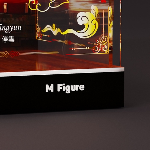Hộp Trưng Bày Mô Hình TingYun - HSR -  Scale Figure 1/10 (Myethos)(M Figure)Mica Box