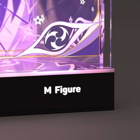 Hộp Trưng Bày MÔ HÌNH Raiden Shogun -Genshin Impact - Nendoroid(Good Smile Company)(M Figure)Mica Box