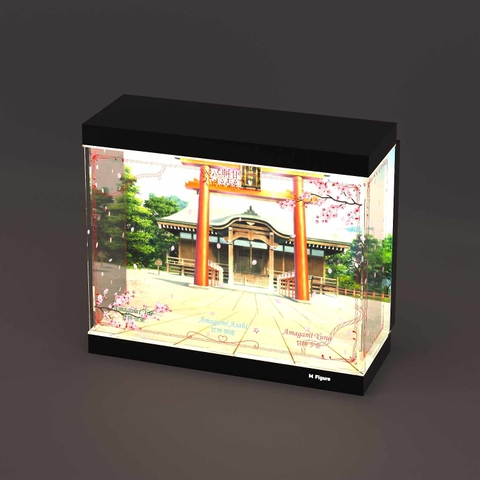 Hộp Trưng Bày Mô Hình Amagami-san Chi no Enmusubi - Amagami Yuna/Yae/Asahi - (FuRyu)(M Figure)Mica Box