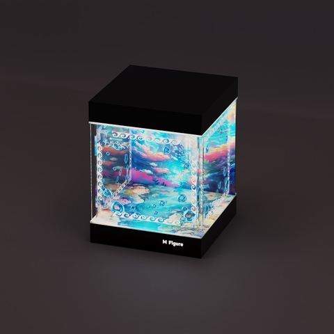 Hộp Trưng Bày Mô Hình Gawr Gura - Hololive -  Nendoroid (Good Smile Company)(M Figure)Mica Box