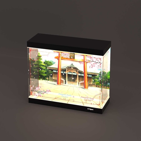 Hộp Trưng Bày Mô Hình Amagami-san Chi no Enmusubi - Amagami Yuna/Yae/Asahi - (FuRyu)(M Figure)Mica Box