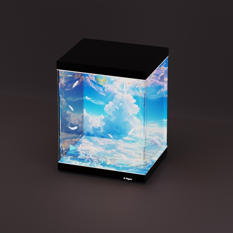 Hộp Trưng Bày Mô Hình Amane Kanata - Hololive Production - 1/7 (Claynel)(M Figure)Mica Box