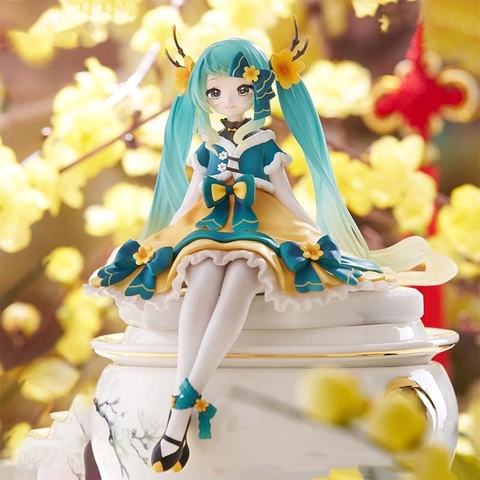 MÔ HÌNH Hatsune Miku - Vocaloid - Noodle Stopper Figure - 2025 New Year Ver. (FuRyu) FIGURE CHÍNH HÃNG