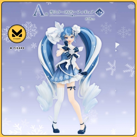 MÔ HÌNH Hatsune Miku - Piapro Characters - Ichiban Kuji - Ichiban Kuji Yuki Miku ~Snow Miku~ Third Season (A Prize) - 2025 (Bandai Spirits) FIGURE CHÍNH HÃNG