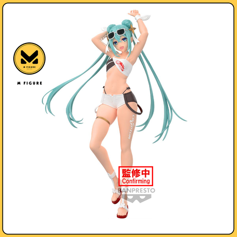 MÔ HÌNH Hatsune Miku - GOOD SMILE Racing - Racing Miku 2023 Tropical Ver. (Bandai Spirits) FIGURE CHÍNH HÃNG