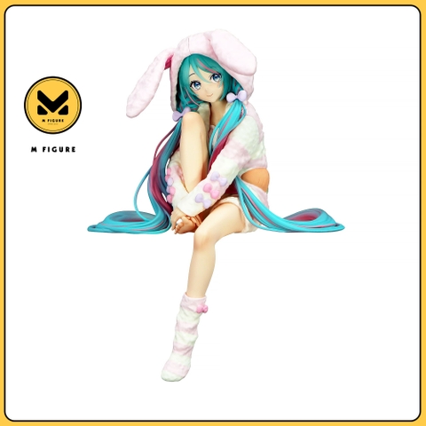 MÔ HÌNH Hatsune Miku - Vocaloid - Noodle Stopper Figure - Usamimi Pajama (FuRyu) FIGURE CHÍNH HÃNG
