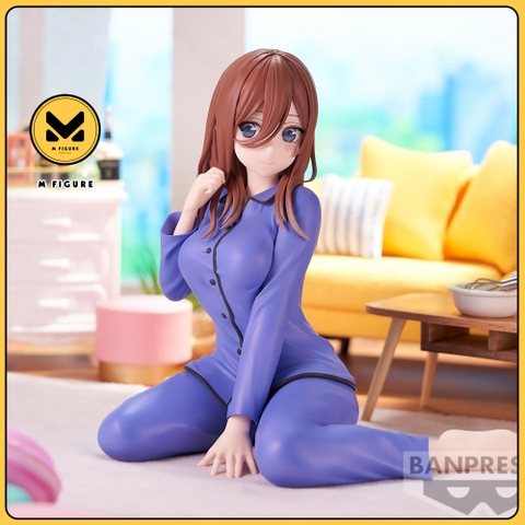 [Pre Order] MÔ HÌNH Nakano Miku - Gotoubun no Hanayome ∬ - Relax Time (Bandai Spirits) FIGURE CHÍNH HÃNG