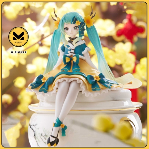[Pre Order] MÔ HÌNH Hatsune Miku - Vocaloid - Noodle Stopper Figure - 2025 New Year Ver. (FuRyu) FIGURE CHÍNH HÃNG