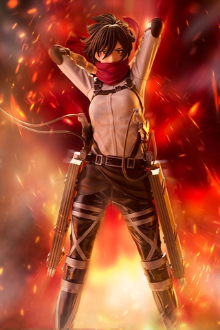[PRE ORDER] MÔ HÌNH Mikasa Ackerman - Shingeki no Kyojin The Final Season - Oshi Works (Kotobukiya, Thousand) FIGURE CHÍNH HÃNG