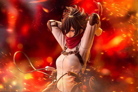 [PRE ORDER] MÔ HÌNH Mikasa Ackerman - Shingeki no Kyojin The Final Season - Oshi Works (Kotobukiya, Thousand) FIGURE CHÍNH HÃNG