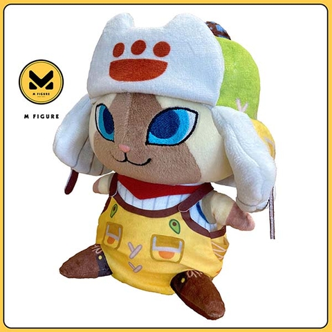 BÔNG Otomo Airou - Monster Hunter Wilds - Monster Hunter Deformed Nuigurumi - MHWilds (Capcom) PLUSH CHÍNH HÃNG