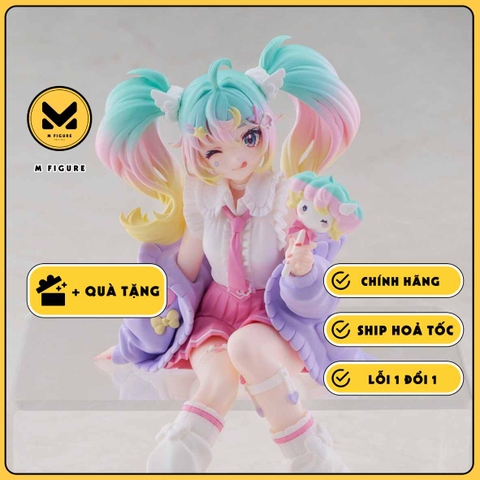 [PRE ORDER] MÔ HÌNH Piapro Characters - Hatsune Miku - Furyu Kuji - Furyu Kuji Hatsune Miku Miku-meku JK Life ~Kawaii Food Meguri~ (Last Get Prize) - Noodle Stopper Figure - Fuwafuwa Life (FuRyu) FIGURE CHÍNH HÃNG
