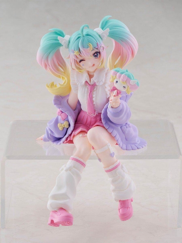 [PRE ORDER] MÔ HÌNH Piapro Characters - Hatsune Miku - Furyu Kuji - Furyu Kuji Hatsune Miku Miku-meku JK Life ~Kawaii Food Meguri~ (Last Get Prize) - Noodle Stopper Figure - Fuwafuwa Life (FuRyu) FIGURE CHÍNH HÃNG