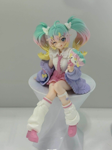 [PRE ORDER] MÔ HÌNH Piapro Characters - Hatsune Miku - Furyu Kuji - Furyu Kuji Hatsune Miku Miku-meku JK Life ~Kawaii Food Meguri~ (Last Get Prize) - Noodle Stopper Figure - Fuwafuwa Life (FuRyu) FIGURE CHÍNH HÃNG