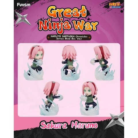MÔ HÌNH BLIND BOX Naruto Shippuuden - Naruto Shippuuden: Ultimate Battle Series (Funism) FIGURE CHÍNH HÃNG