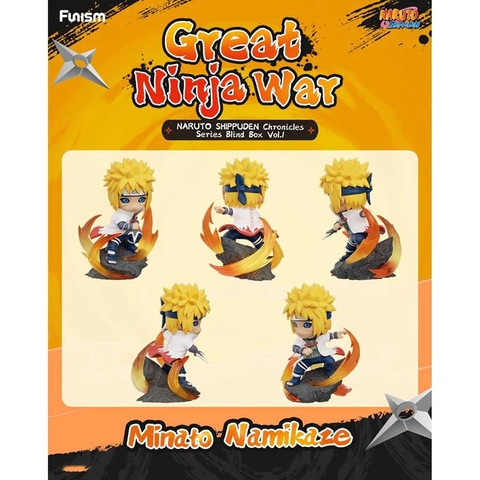 MÔ HÌNH BLIND BOX Naruto Shippuuden - Naruto Shippuuden: Ultimate Battle Series (Funism) FIGURE CHÍNH HÃNG