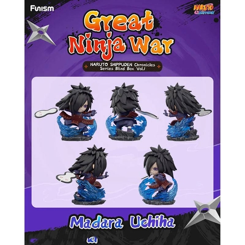 MÔ HÌNH BLIND BOX Naruto Shippuuden - Naruto Shippuuden: Ultimate Battle Series (Funism) FIGURE CHÍNH HÃNG