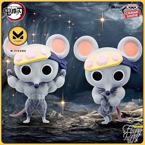 [PRE ORDER] MÔ HÌNH Mukimuki Nezumi - Kimetsu no Yaiba - Fluffy Puffy (Bandai Spirits) FIGURE CHÍNH HÃNG