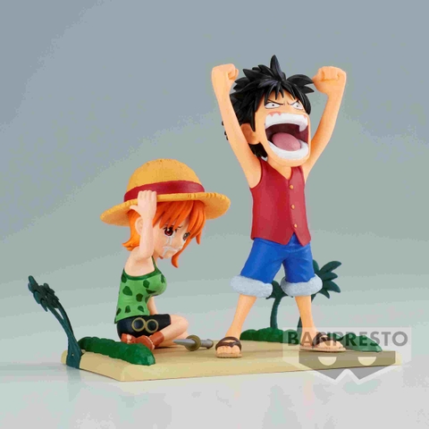 MÔ HÌNH Monkey D. Luffy & Nami - One Piece WCF Log Stories - 