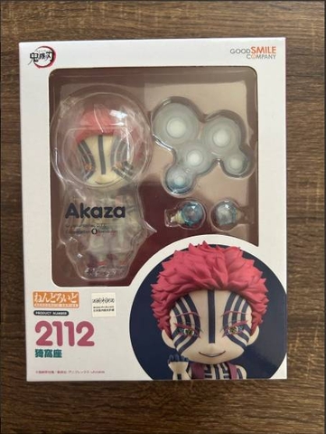 MÔ HÌNH Akaza - Kimetsu No Yaiba - Nendoroid (#2112) (Good Smile Company) FIGURE CHÍNH HÃNG