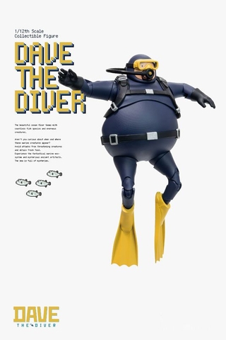 [PRE-ORDER] MÔ HÌNH Dave - Dave the Diver - 1/12 (Beautiful Chemistry, Underverse) FIGURE CHÍNH HÃNG