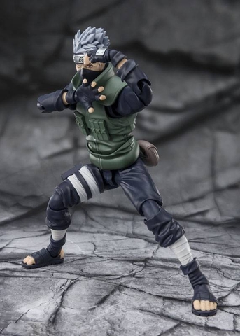 [PRE ORDER] MÔ HÌNH Hatake Kakashi - Naruto Shippuuden - S.H.Figuarts - The Famed Sharingan Hero (Bandai Spirits) FIGURE CHÍNH HÃNG