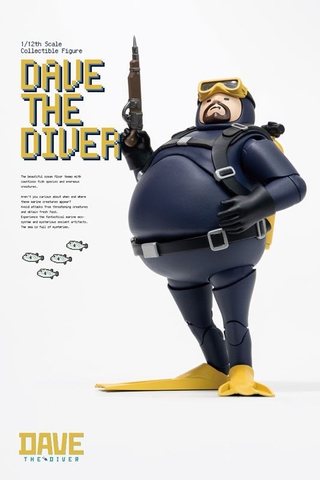 [PRE-ORDER] MÔ HÌNH Dave - Dave the Diver - 1/12 (Beautiful Chemistry, Underverse) FIGURE CHÍNH HÃNG
