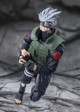 [PRE ORDER] MÔ HÌNH Hatake Kakashi - Naruto Shippuuden - S.H.Figuarts - The Famed Sharingan Hero (Bandai Spirits) FIGURE CHÍNH HÃNG