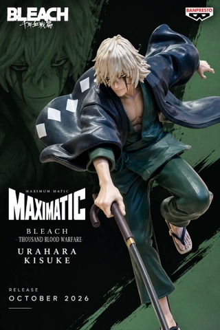 [PRE ORDER] MÔ HÌNH Urahara Kisuke - Bleach Sennen Kessen-hen - Maximatic (Bandai Spirits) FIGURE CHÍNH HÃNG