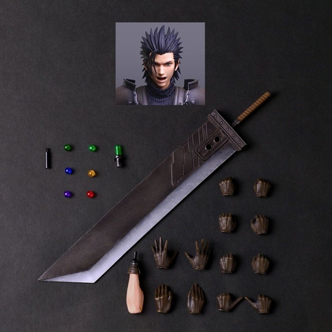 [PRE-ORDER] MÔ HÌNH Zack Fair - Final Fantasy VII Rebirth - Play Arts Shin (Square Enix) FIGURE CHÍNH HÃNG