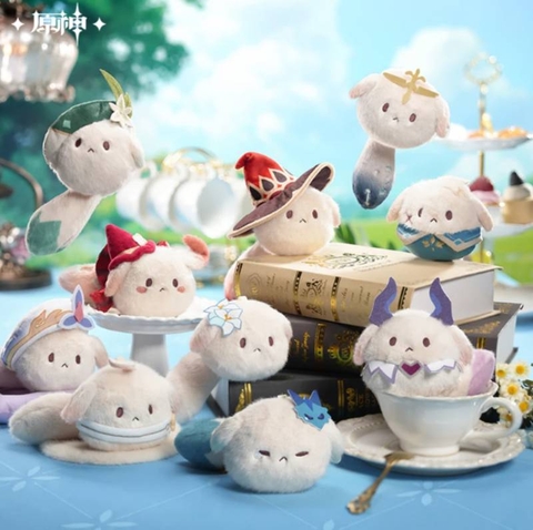 BLIND BOX BÔNG Genshin Impact - Genshin Impact Tea Party Partner Dodoco Plush Keychain Blind Box - Plush Keychain (miHoYo) PLUSH CHÍNH HÃNG