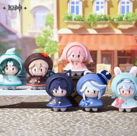 BÔNG Genshin Impact - Genshin Impact Fun in the Rain Series - Plush Keychain (miHoYo) PLUSH CHÍNH HÃNG