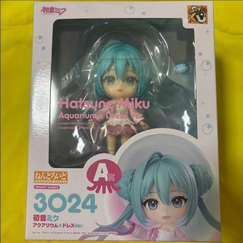 MÔ HÌNH Hatsune Miku - Vocaloid - Good Smile Kuji - Good Smile Kuji Hatsune Miku 2026 Aquarium (A Prize) - Nendoroid - Aquarium x Dress Ver. (Good Smile Company) FIGURE CHÍNH HÃNG