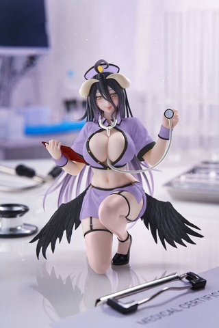 [PRE ORDER] MÔ HÌNH Albedo - Overlord - Desktop Cute - Nurse ver., Renewal (Taito) FIGURE CHÍNH HÃNG
