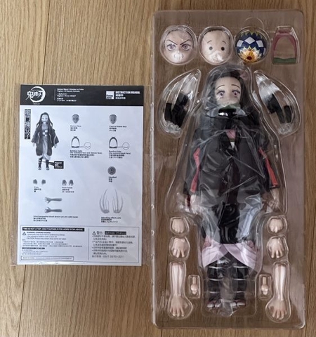 MÔ HÌNH Kamado Nezuko - Kimetsu no Yaiba - FigZero - 1/6 (ThreeZero) ACTION FIGURE CHÍNH HÃNG