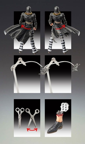 [PRE ORDER] MÔ HÌNH Risotto Nero - Metallica - Jojo no Kimyou na Bouken - Ougon no Kaze -  Super Action Statue (Medicos Entertainment) FIGURE CHÍNH HÃNG