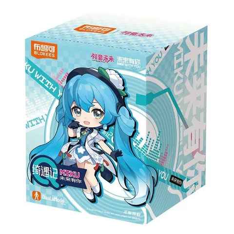 BLIND BOX MÔ HÌNH Hatsune Miku - Piapro Characters - DaaLaMode Q Series Hatsune Miku • Miku With You - DaaLaMode Series (Blokees) FIGURE CHÍNH HÃNG