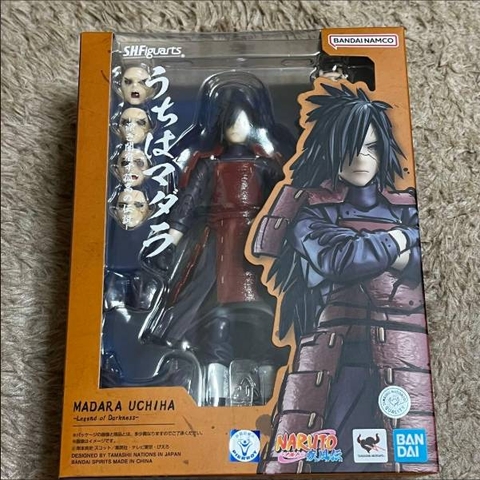 MÔ HÌNH Uchiha Madara - Naruto Shippuuden - S.H.Figuarts - Legend of Darkness (Bandai Spirits) ACTION FIGURE CHÍNH HÃNG