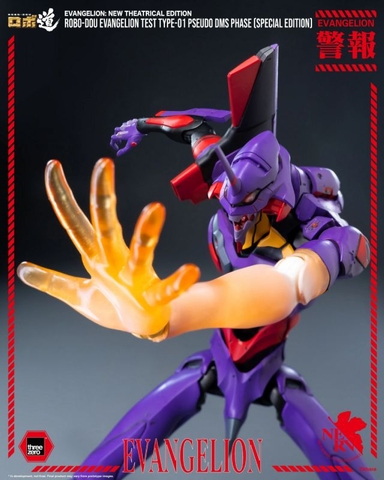[PRE ORDER] MÔ HÌNH EVA-01 - Evangelion Shin Gekijouban - Robo-Dou - Pseudo DMS Phase (ThreeZero) ACTION FIGURE CHÍNH HÃNG