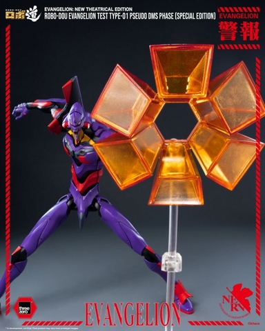 [PRE ORDER] MÔ HÌNH EVA-01 - Evangelion Shin Gekijouban - Robo-Dou - Pseudo DMS Phase (ThreeZero) ACTION FIGURE CHÍNH HÃNG