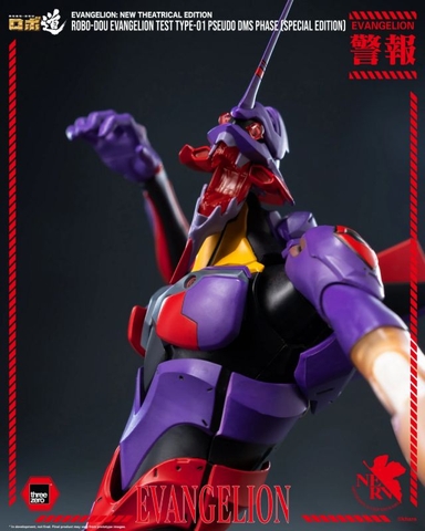 [PRE ORDER] MÔ HÌNH EVA-01 - Evangelion Shin Gekijouban - Robo-Dou - Pseudo DMS Phase (ThreeZero) ACTION FIGURE CHÍNH HÃNG