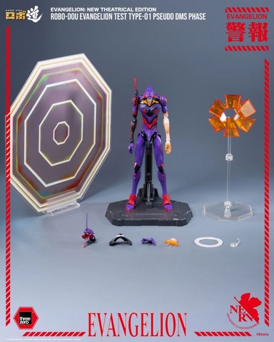 [PRE ORDER] MÔ HÌNH EVA-01 - Evangelion Shin Gekijouban - Robo-Dou - Pseudo DMS Phase (ThreeZero) ACTION FIGURE CHÍNH HÃNG