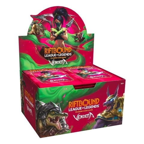 THẺ BÀI Liên Minh Huyền Thoại - Riftbound: League of Legends TCG Vendetta - Booster (Riot Games) CARD GAME CHÍNH HÃNG