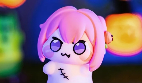 [PRE ORDER] MÔ HÌNH Doro - Goddess of Victory: Nikke - Halloween Stamp - Mini Figure (GNF Toyz) FIGURE CHÍNH HÃNG