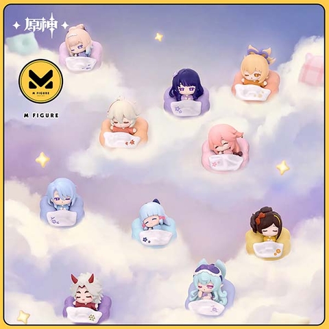 [PRE ORDER] MÔ HINH BLIND BOX Genshin Impact Cloud Pillow Dream Series - Genshin Impact -  Genshin Impact Cloud Pillow Dream Series Q Version Fridge Magnet Blind Box - Reizouko Magnet (miHoYo) FIGURE CHÍNH HÃNG