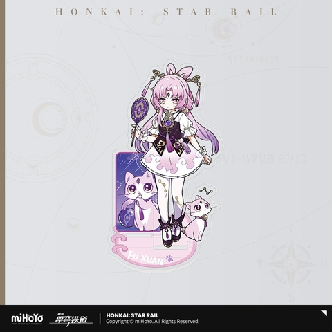 Acrylic Standee - Honkai Star Rail - Little Cat Ver. (miHoYo) Standee CHÍNH HÃNG