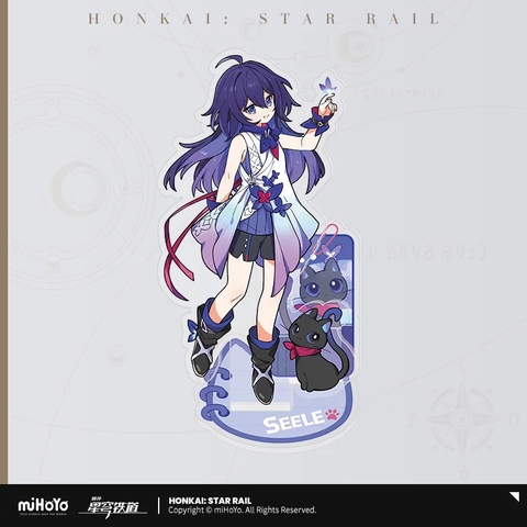Acrylic Standee - Honkai Star Rail - Little Cat Ver. (miHoYo) Standee CHÍNH HÃNG