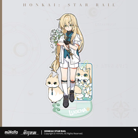 Acrylic Standee - Honkai Star Rail - Little Cat Ver. (miHoYo) Standee CHÍNH HÃNG