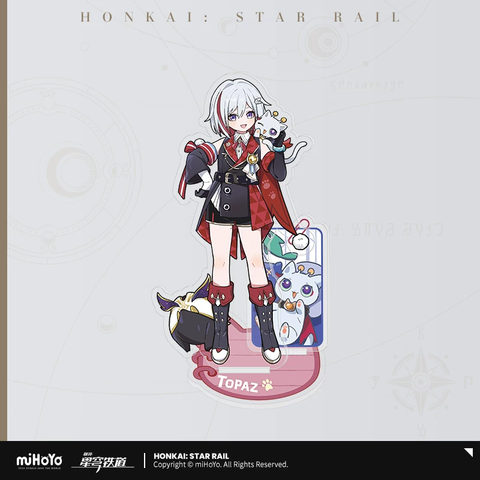 Acrylic Standee - Honkai Star Rail - Little Cat Ver. (miHoYo) Standee CHÍNH HÃNG