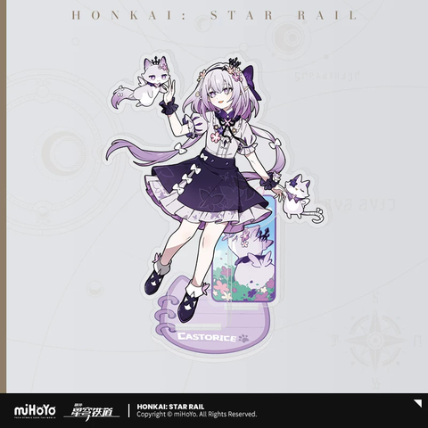 Acrylic Standee - Honkai Star Rail - Little Cat Ver. (miHoYo) Standee CHÍNH HÃNG